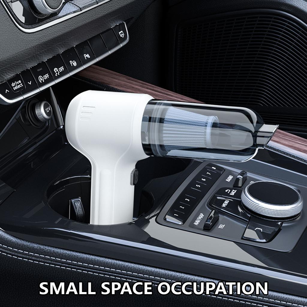 High Efficiency Car Vacuum Cleaner with Various Nozzles Multifunction Handheld Vacuum for Comprehensive Interior Detailing