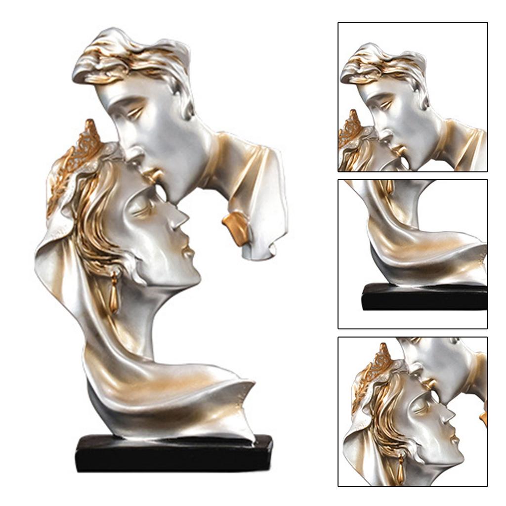 Couples   Sculpture Exquisite Decorative Resin  ing Lover Figurine Home Decor