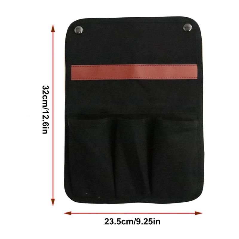 1PC Outdoor Camping Chair Armrest Storage Bags Portable Beach Chair Side Hanging Bags for Fishing Camping Hiking Organizer Pouch