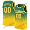 Custom Name Gold White Pinstripe Purple 3D Printed Fashion Men's Basketball