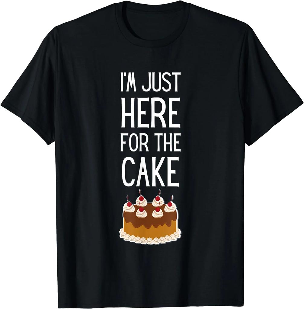 2026 I Run Because I Really Like Cake T Shirt Streetwear Tee Summer Comfortable and Loose Unisexs and WOMENs Tshirts