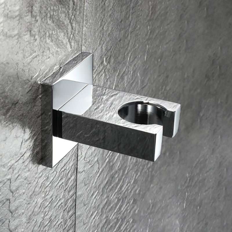 

Shower Head Support Wall Mounted Solid Brass Material Bathroom Shower Brakets Gold Rose Gold Black Faucet Accessories