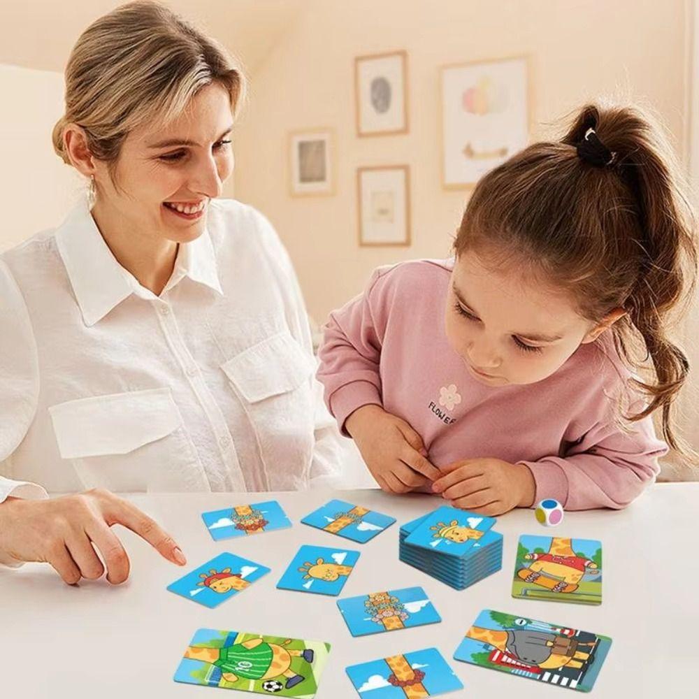 Shape Animal Bus Stop Tabletop Game Jigsaw Toddler Color Sorting Toys  Children's Kids Gift