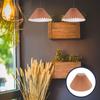 Modern Pleated Fabric Ceiling Lamp Shade DIY Lamp Cover Bedroom Living Room Durable Lampshade Pleated Lampshade