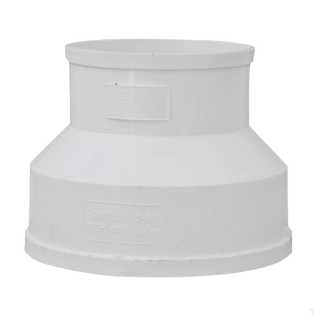 Air Duct Adapter Reducer Airflows Tube Increaser Adapter,Pipe Connector for Bathroom,Easy to
