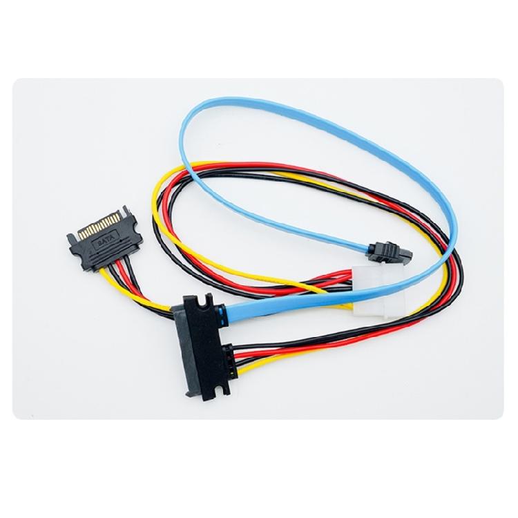 Hard Drive Interfaces Converters 29Pin To 22Pin SATAs To SASs with Toolless Installation Wide Compatibility ABS Build