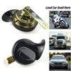 Universal Super Loud Snail Car Horn 115DB For VW Ford BMW 3/5/7 Series E46 E60 E66 F10 F11 E90 G28 Hyundai Truck Motorcycle ATVs