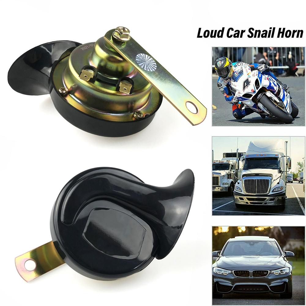 Universal Super Loud Snail Car Horn 115DB For VW Ford BMW 3/5/7 Series E46 E60 E66 F10 F11 E90 G28 Hyundai Truck Motorcycle ATVs