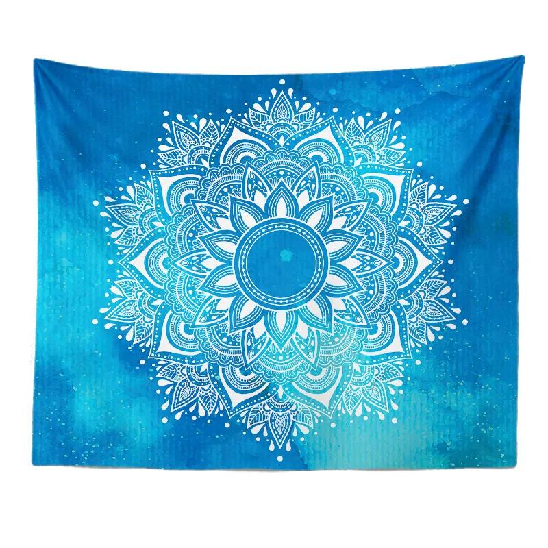 Home Decor Mandala Tapestry Boho Ethnic Bedside Scene Background Cloth Hanging Beach Towel