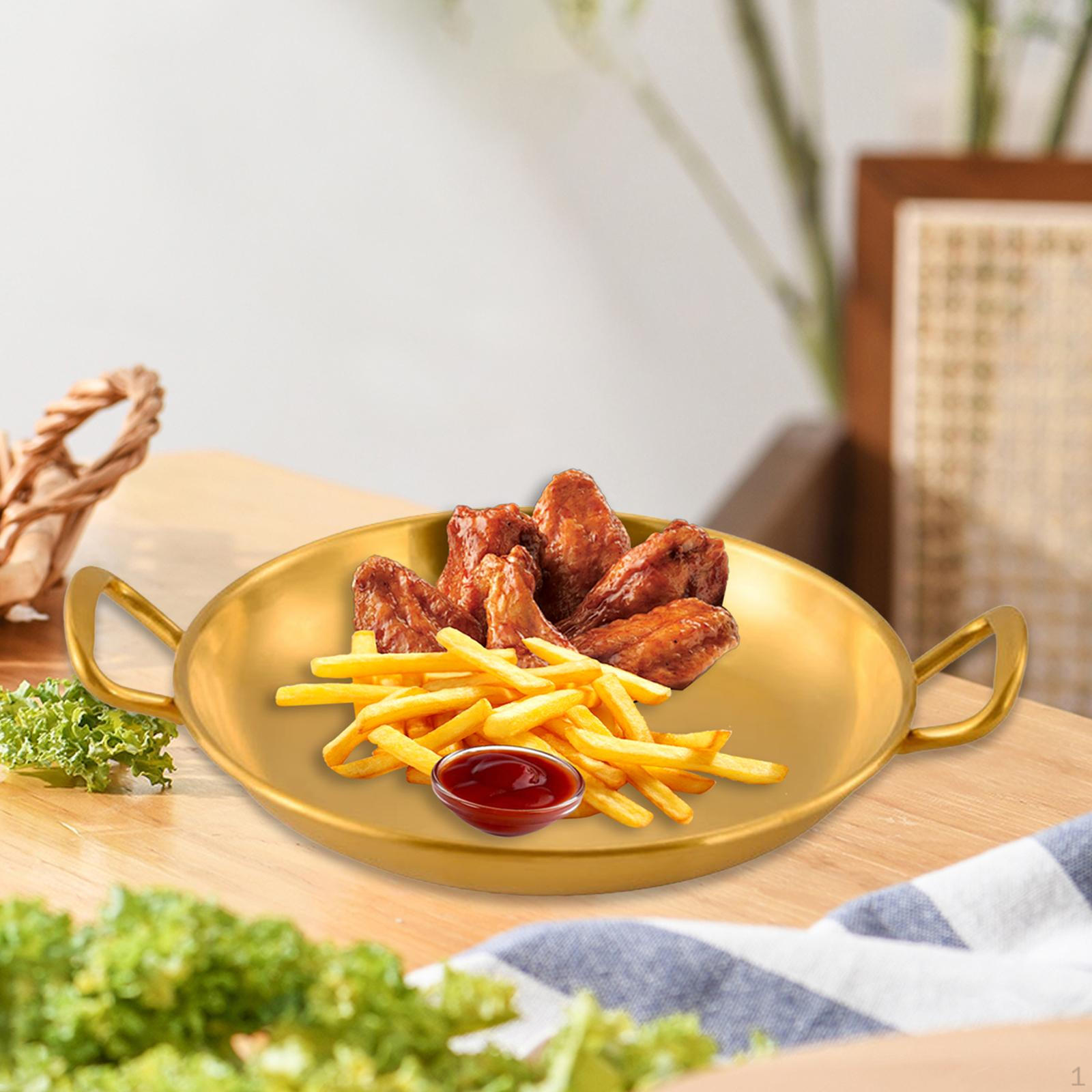 

Корейский горшок для приготовления рамена, кухонная посуда из нержавеющей стали с двойной ручкой для путешествий и кемпинга Diameter 17cm