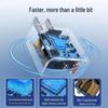 20W Dual-Port PD Fast Charger for Huawei & Apple - Type-C A+C Plug