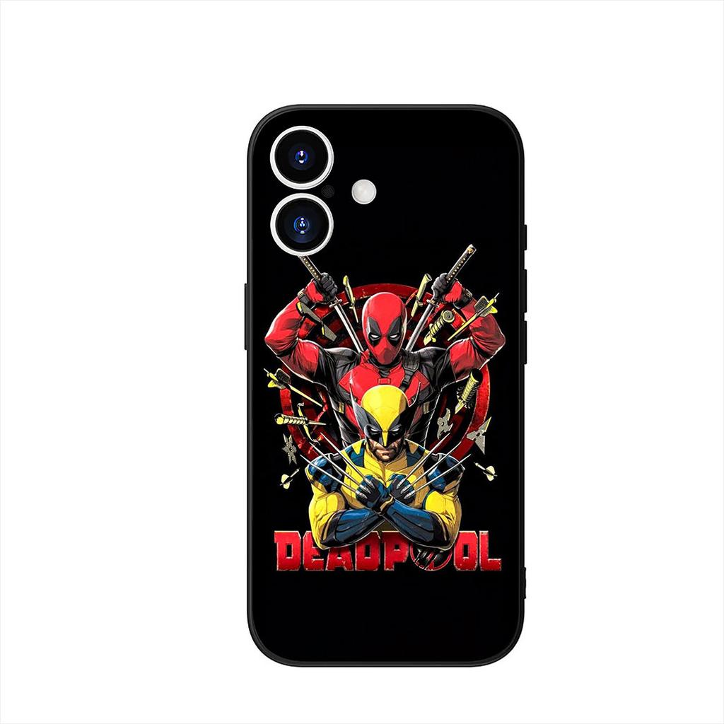 Phone Cover for Xiaomi Redmi 15C 15 A4 A5 9A 9T 10A 10C 9C NFC Note 11 9 10 Pro 8T Case Wolverine Marvel Deadpool Comics Casing