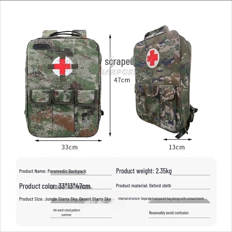 Tactical Camouflage Medic Storage Bag