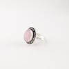 Pink Cat's Eye Gemstone 925 Sterling Silver Jewelry Handmade Anniversary Ring RR-62-40