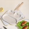 Eggs Frying Pan for Breakfast Pancake Burger Sandwiches Nonstick Easy Clean Pancake Pan Gas Stove & Induction Compatible