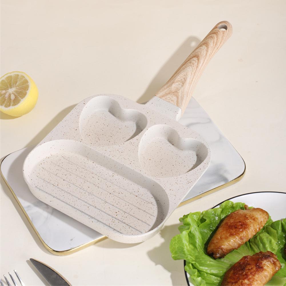 Eggs Frying Pan for Breakfast Pancake Burger Sandwiches Nonstick Easy Clean Pancake Pan Gas Stove & Induction Compatible