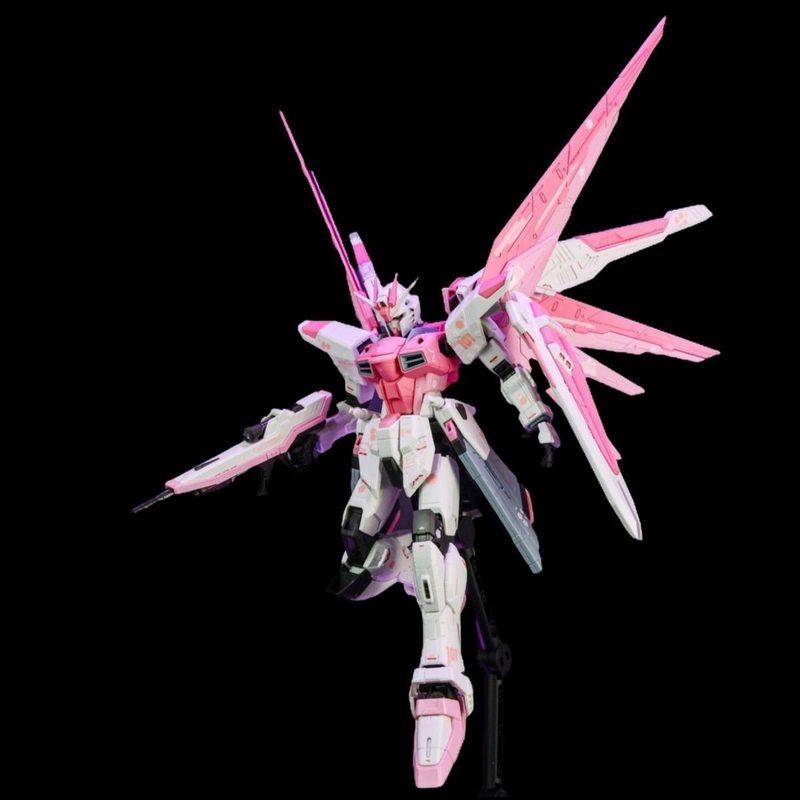 SUPA FM1/100 Standbeeld Vrijheid Sakura Roze Kleurstelling Shanghai Mech Assemblage Modelbouwkit Actiefiguren Bureaublad Ornament Jongens Puzzel Speelgoed