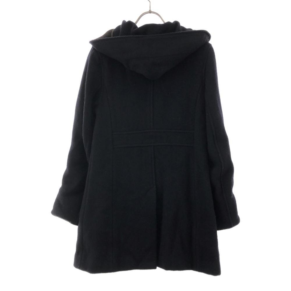 I.S.sunao Kuwahara Hooded Coat Navy Women Used