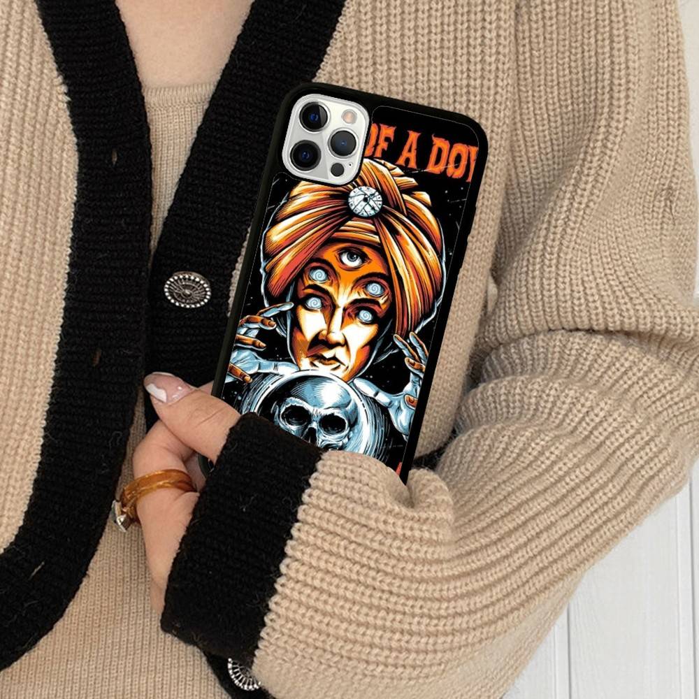 Metal Band System Of A Down PC+TPU Phone Case For IPhone 17 16 15 14 13 12 11 Pro Max Plus Kawaii Cartoon Cover