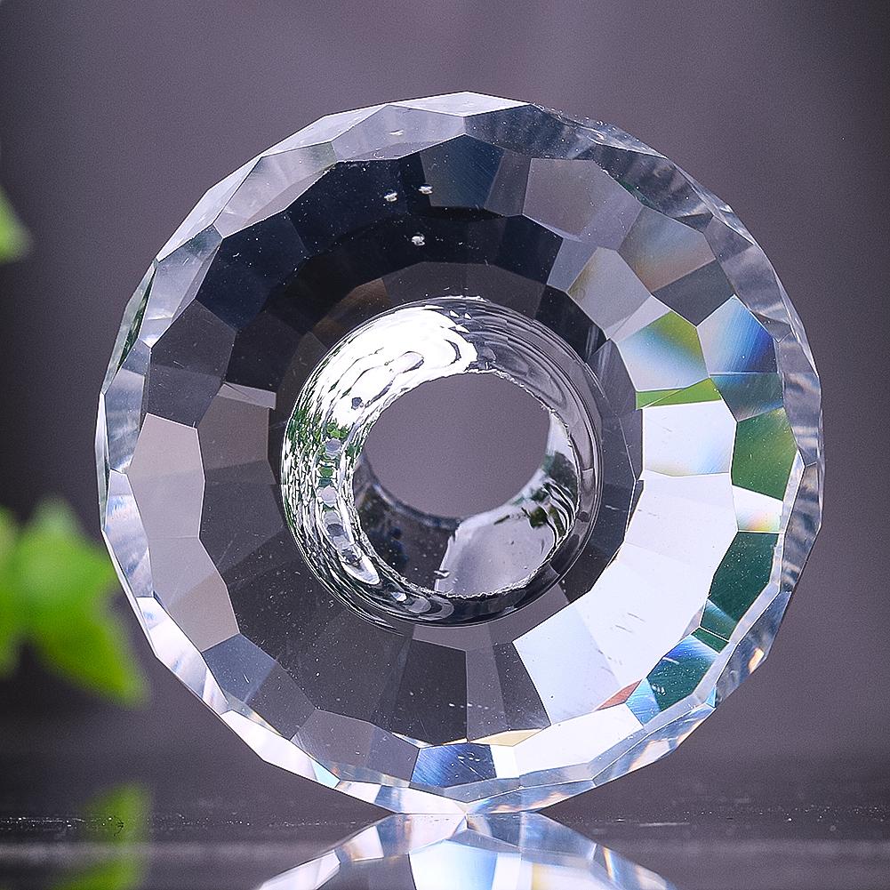 D2 50mm Crystal Glass Faceted Sun Catcher Chandelier Lamp Parts DIY Door Handle Home Decor Paperweight Craft Wedding Centerpiece