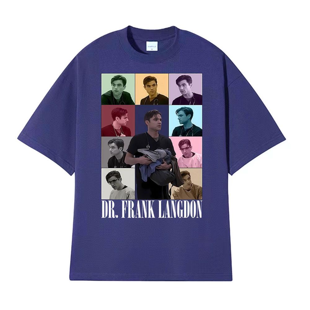 Dr Frank Langdon The Eras Tour T-Shirt Herren Damen Kleidung Heißer Verkauf Mode Übergroß Hohe Qualität T-Shirts Kurzarm T-Shirt