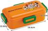 Skater Bento Box with a Soft Dome Made In Mickey Friends Picnic Disney 530ml Lid, Japan, & Design, (PFLB6)