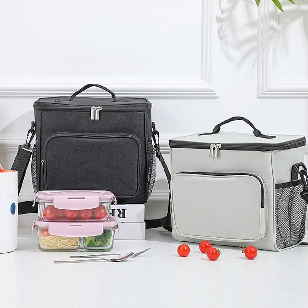 Waterproof Picnic Storage Bag Insulated Thermal Bag Cooler Lunch Bag Lunch Box Breakfast Organizer