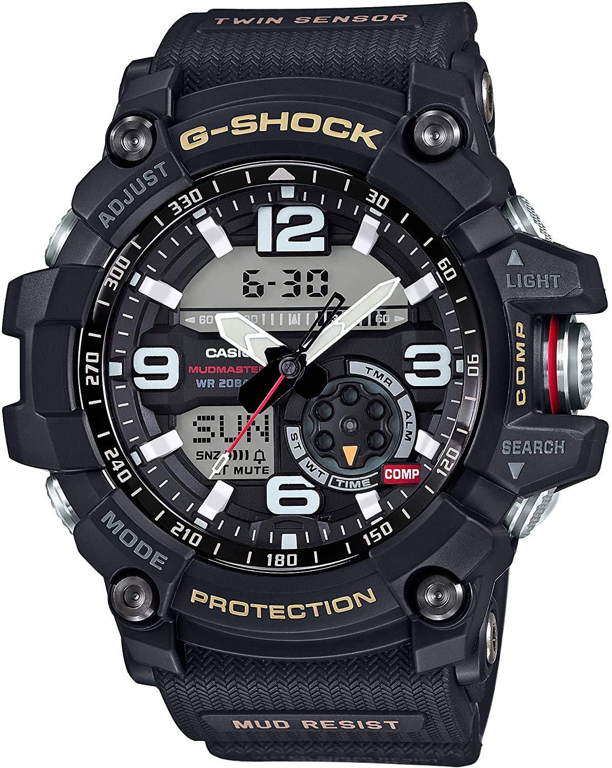 

CASIO Casio Watch MASTER OF G MUDMASTER Mud Master Black Dustproof G-SHOCK G-Shock Men s GG-1000-1A [Item]