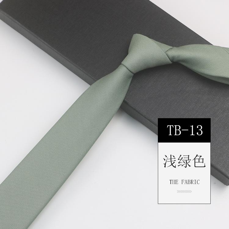 

Однотонный галстук Мужской Ретро Школьная форма Костюм Серый Черный Однотонный Узкий 6 см Ручной работы Хлопковая ткань