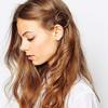 Women's Fashion Elegant Round Shape Hair Accessories Hair Clip Hairpin Jewelry