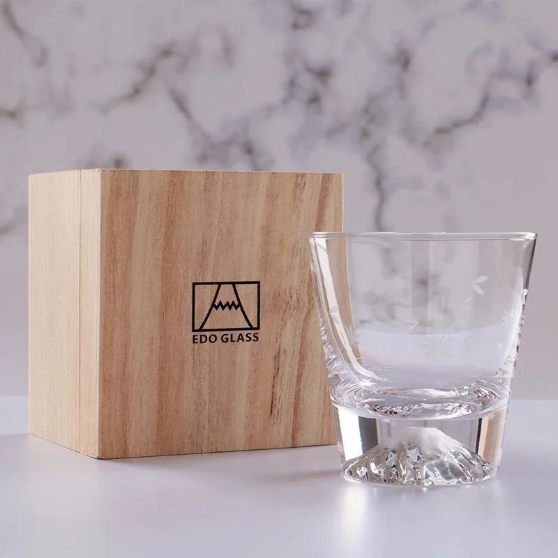 Haushalt im japanischen Stil handgefertigt Berg Guochaofeng Guanshan Tasse Haushalt Whiskey Spirituosen Tasse handgeschnitzt