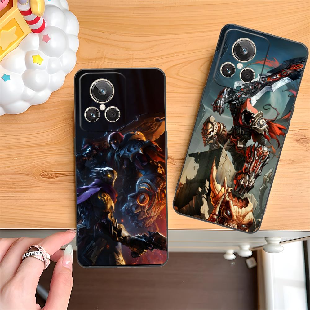 Game Darksiders Mobile Phone Case for Realme 15 14 13 12 11 10 9 Pro Plus T I Lite 5G Colorful Printing Cover Cover Luxury