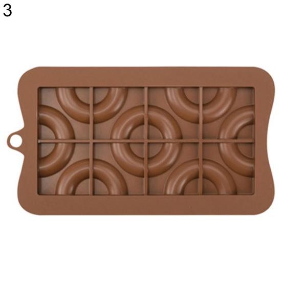 Sjokoladeform Block Dots Design Varmebestandig silikongodteri kjeksformpanne