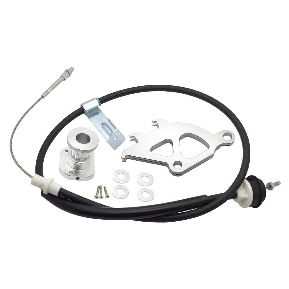 

Clutch Cable Quadrant And Firewall Adjuster Kit 6061-T6 Billet For Mustang 96-04