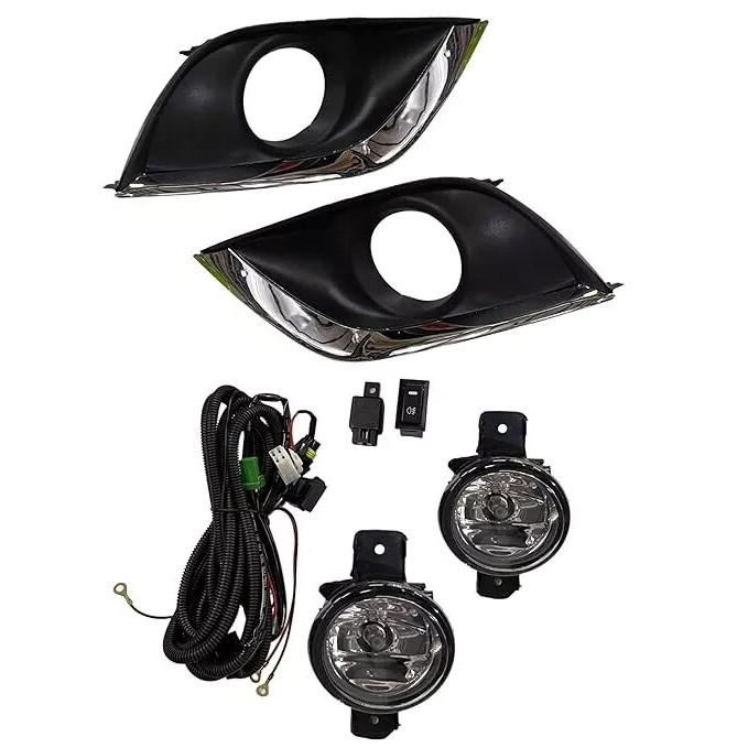 Fog Lamp set for Nissan Sunny, Pulse, Scala (Right & Left Sides) Complete Kit