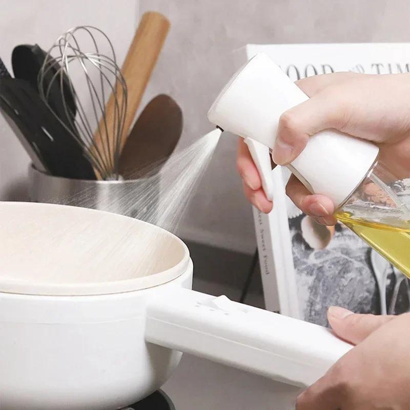 BBQ Cooking Olive Oil Sprayer Olive Oil Spray Kitchen Baking Oil Spray Empty Bottle Vinegar Bottle Dispenser Salad 500ML
