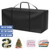 New Cushion Storage Bag Garden Furniture Protective Holder Bag Cover with Zipper Handle Waterproof Patio Cushion Bag Dustproof
