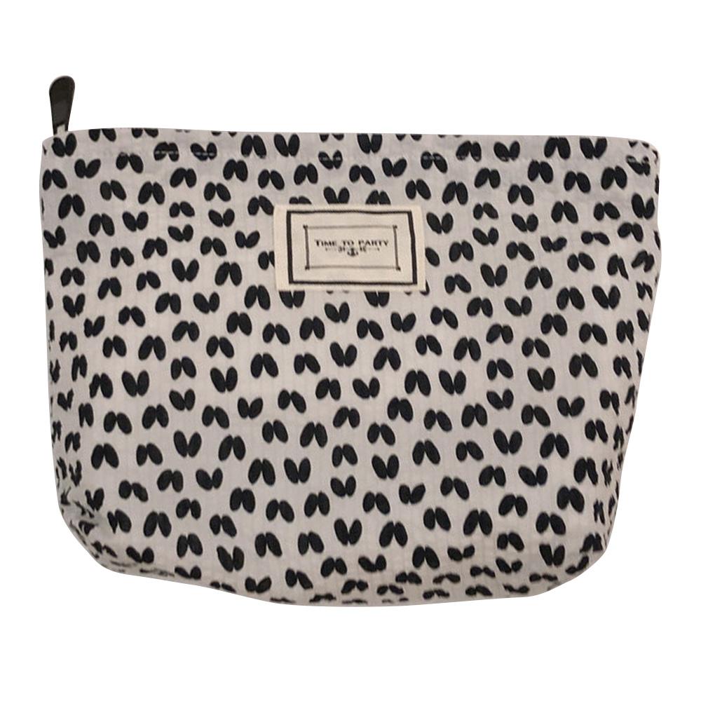 33 Printed Cosmetic Bag for Women,Small Makeup Organizer Travel Toiletry Zipper Bag