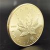 Moneta d'Oro Foglia d'Acero Canadese, 2015, 2020, 2021, 2023, Moneta Commemorativa Foglia d'Acero, Moneta della Regina del Commonwealth, Moneta Commemorativa per il Commercio Estero