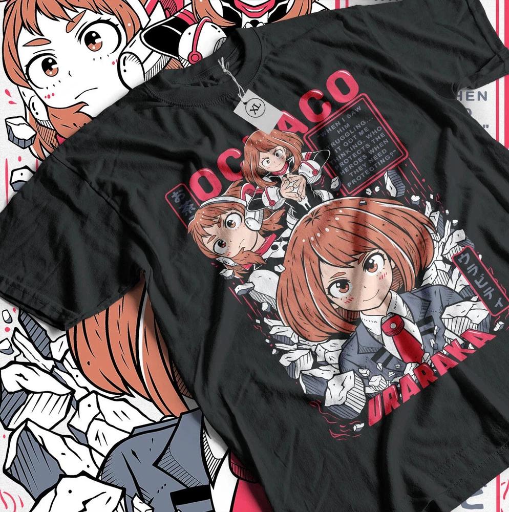 Ochaco Uraraka TShirt Ochako Shirt Boku No Hero Academia Girl Anime Gift Shirt S