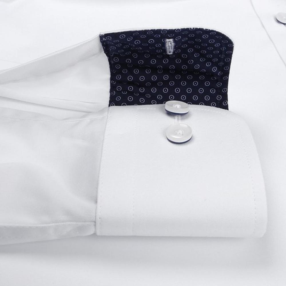 Renoma  Regular Fit  Wrinkle Free Span Twill Solid Shirt Rlssg1002 Wh