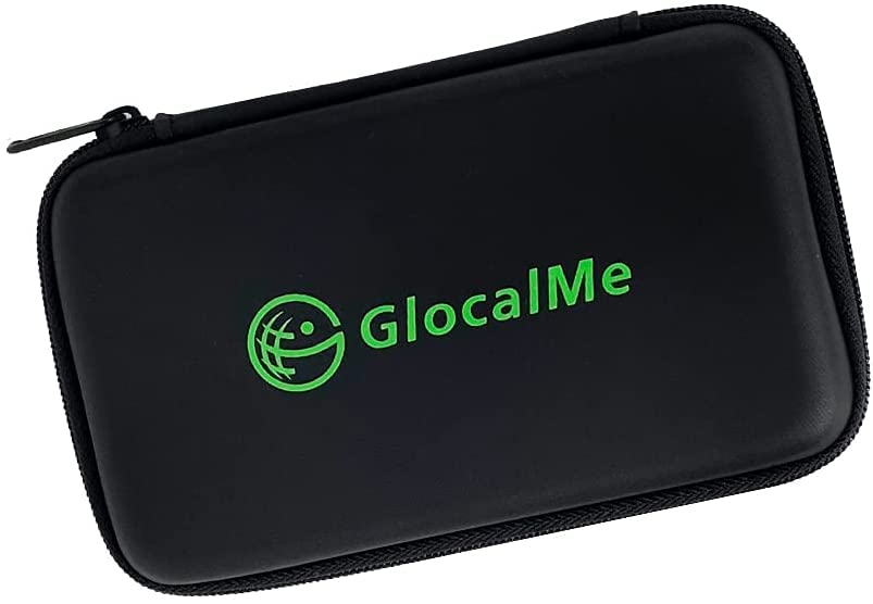 GlocalMe Travel Case a Storage Case and Protective Cover for GlocalMe Mobile Router G4 Includes Mesh Pockets for Storing Cords and [Official Sales],