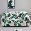 1 pièces housse de canapé pour accoudoir canapé d'angle feuilles de plantain housse élastique pour canapé sectionnel en forme de L anti-poussière