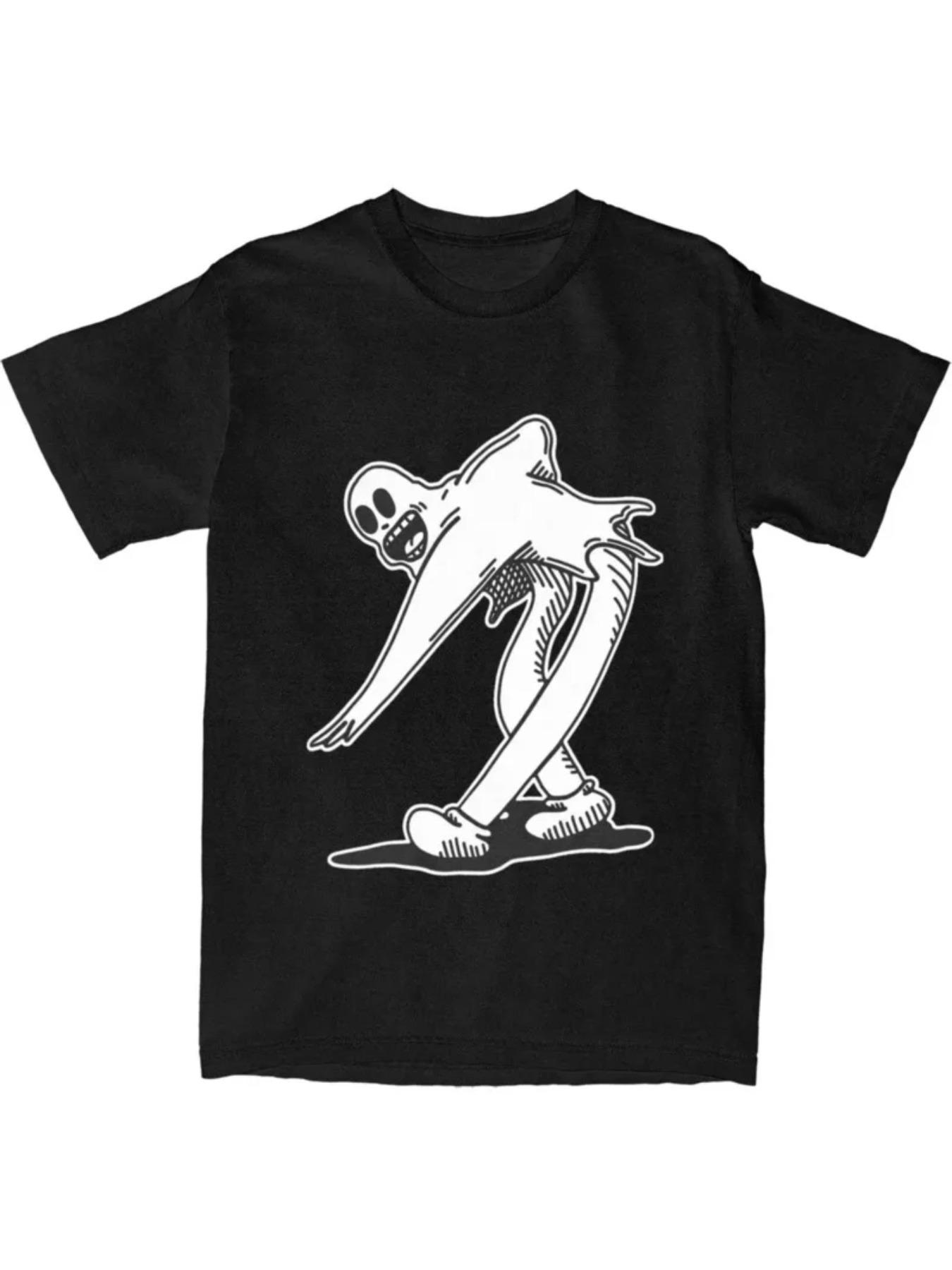 Novelty Hip Hop Ghostemane T-Shirts for Men Summer Comfortable Casual Short Sleeve T-Shirt S разноцветный
