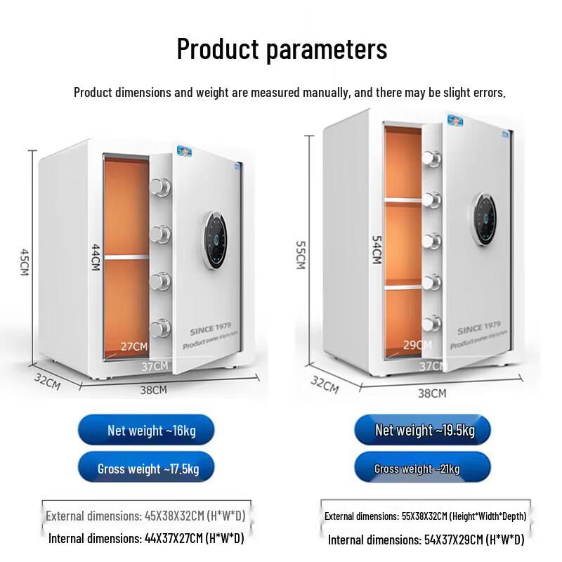 Tiger Smart Fingerprint Password Home Safe