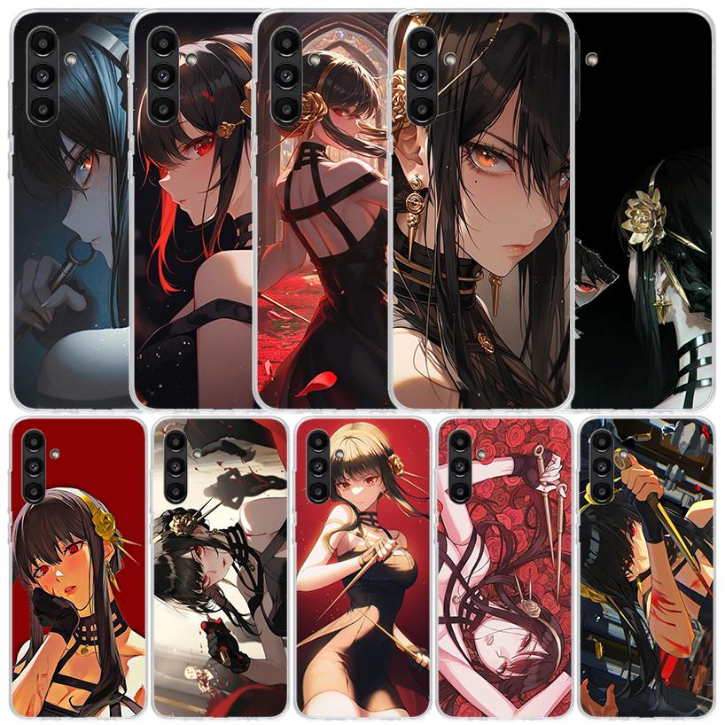 S-Spy Family Yor F-Forger Cover for Samsung Galaxy A17 A37 A57 A16 A26 A36 A56 A15 A14 A55 Phone Case A13 A53 A25 A35 A24 A34 A2