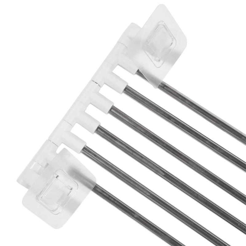 1 ST Badrumshanddukshängare Roterbar handdukshållare Roterbar handduksstänger i rostfritt stål Kökshylla Väggmonterad