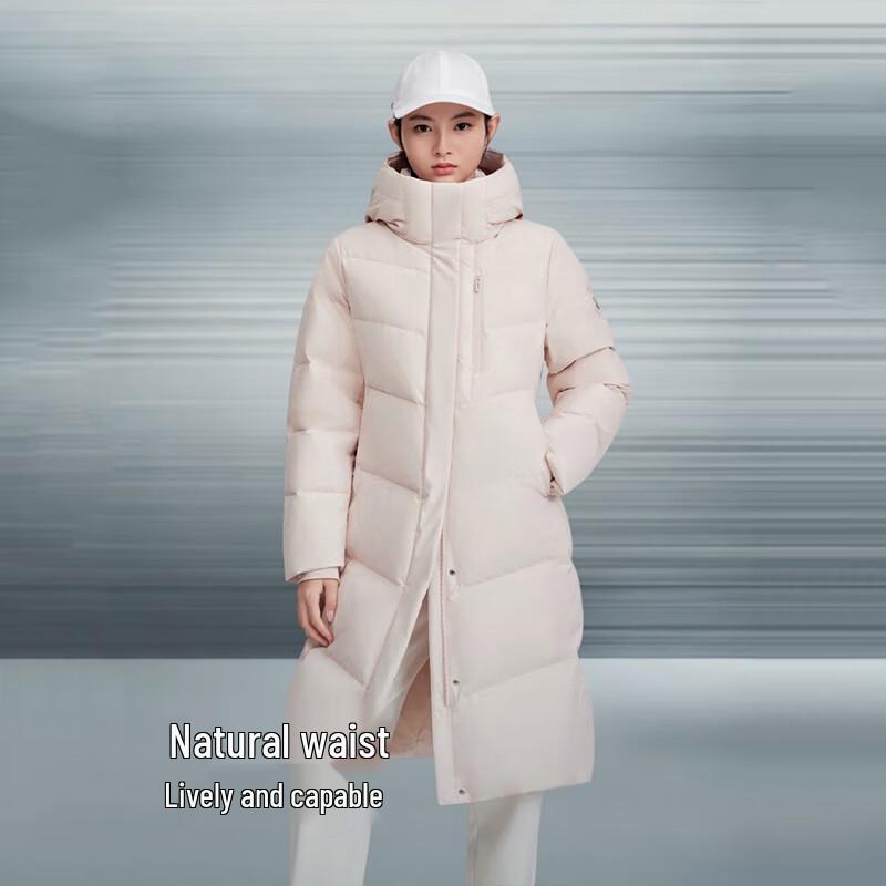 BOSIDENG B250246502 Mid-Length Hooded Down Jacket