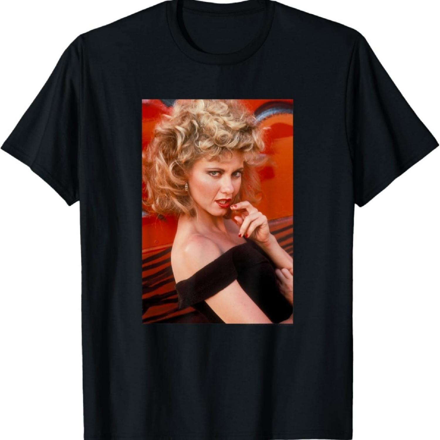 Футболка с фото платья Сэнди из фильма «Бриолин» XXXXXL чёрный