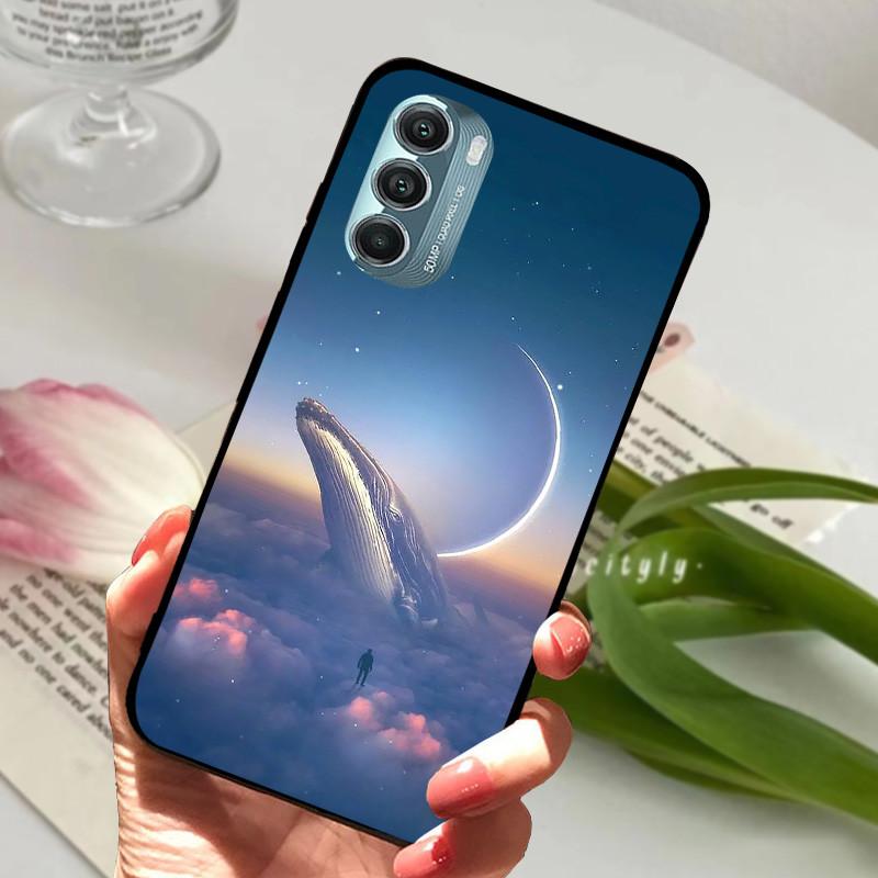 Etui do Moto G52 G82 G71S Odporne na wstrząsy Silikonowe Miękkie TPU Tylna Pokrywa Dla Motorola Moto G52 G71S 5G Funda G 82 G 52 Etui na Telefon